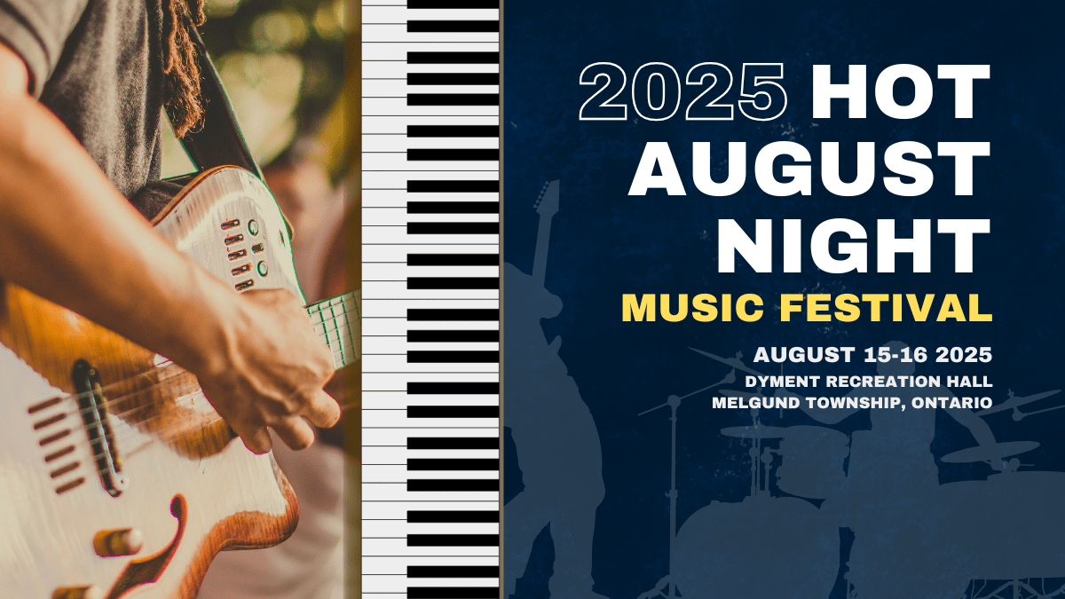 This August, don’t miss the Hot August Night Music Festival, Melgund Township’s biggest live music event of the summer! Dance under the stars, enjoy local bands, and soak up the good vibes with family and friends. Perfect for a summer night out in Dyment and Borups Corners—music, food, and community spirit all in one place.