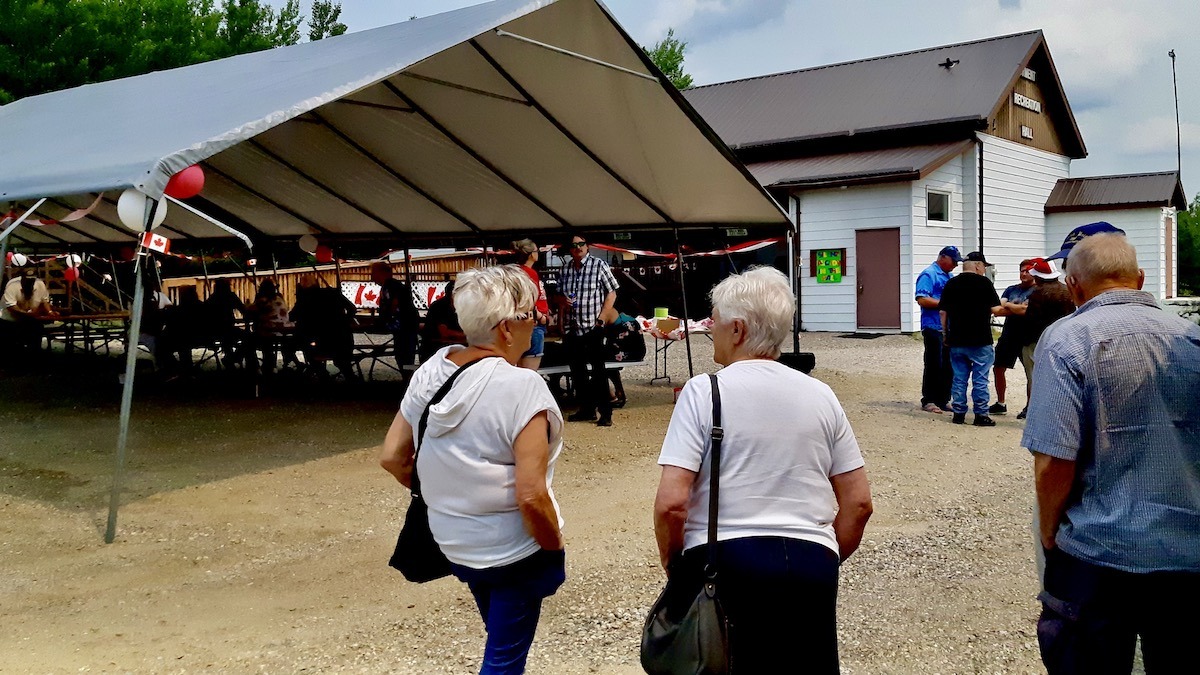 Community members, music lovers and tourists from across the region came out to the Dyment Recreation Hall complex in Melgund Township for this year's Canada Day events.