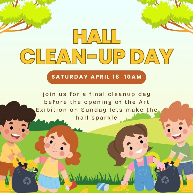April 18 - Community Clean Up Day - Dyment Community Hall