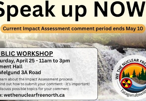 Public Workshop with We The Nuclear Free North on April 22