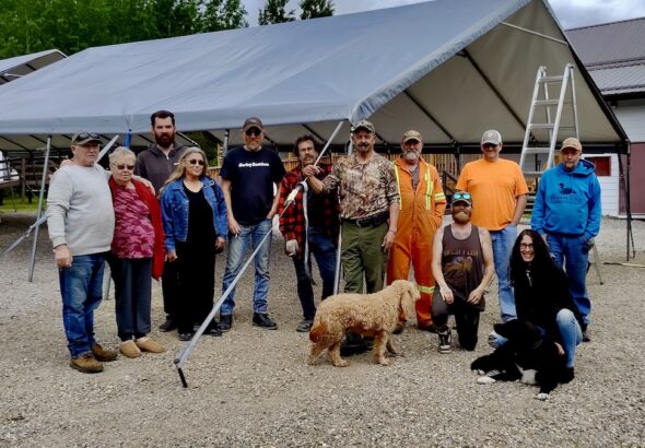 Residents and community organizations worked side by side to prepare Dyment Park for another season of outdoor activities.