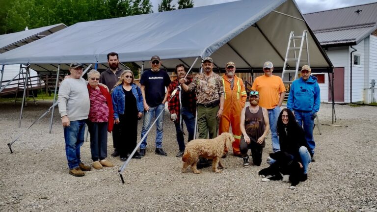 Residents and community organizations worked side by side to prepare Dyment Park for another season of outdoor activities.