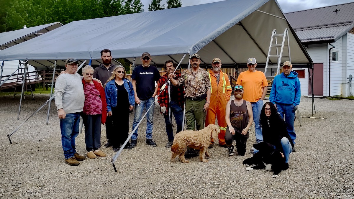 Residents and community organizations worked side by side to prepare Dyment Park for another season of outdoor activities.