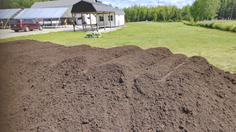 This is the kind of delivery we like to see. No assembly required — just some serious shovelling, planting and work ahead. We’re putting the grounds to work this season for an expanded community garden!