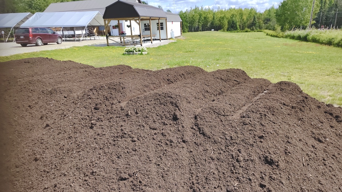 This is the kind of delivery we like to see. No assembly required — just some serious shovelling, planting and work ahead. We’re putting the grounds to work this season for an expanded community garden!