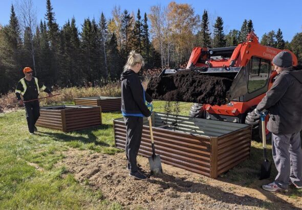Every filled bed represents time, effort and people willing to pitch in. Thanks to everyone who helped make this expanded growing space a reality. The expansion gives us more space to grow together when spring returns. For now, we can take a moment to appreciate how far the garden has come.