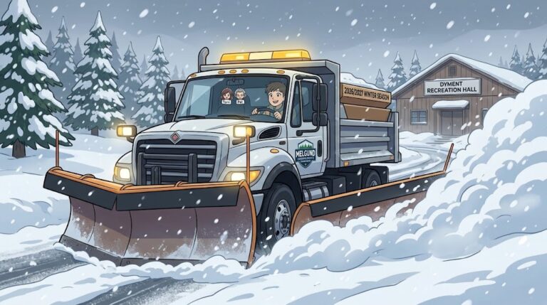 The Local Services Board of Melgund is officially accepting public tenders for snow plowing and shoveling at the Dyment Recreation Hall. Bids close Saturday, November 7, 2026 at 10:00 AM.